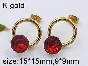 21405 Aro ZC Rojo Dor