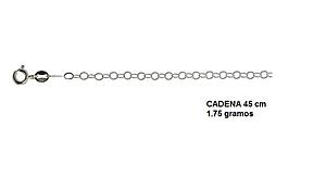 PL 938 Cadena Plata