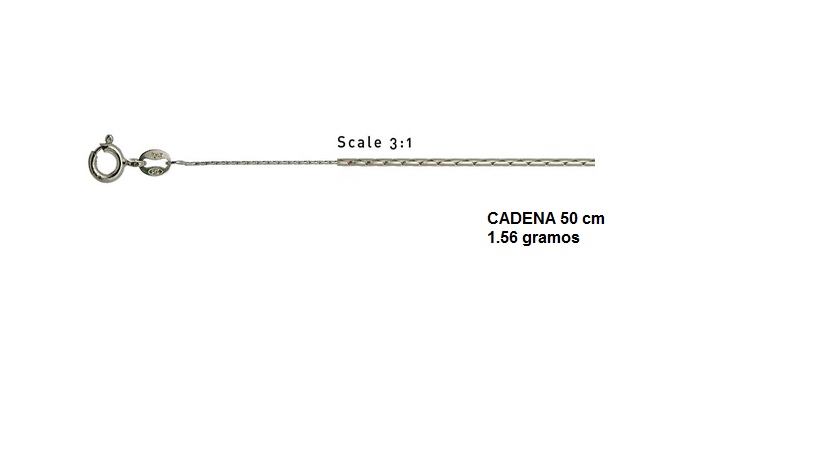 PL 948 Cadena Plata