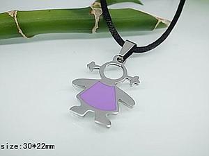 4613 Colg Niña Lila