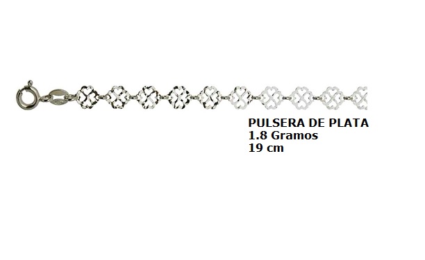 PL 637 Pulsera Plata