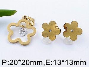 41292 Conj Flor Dor